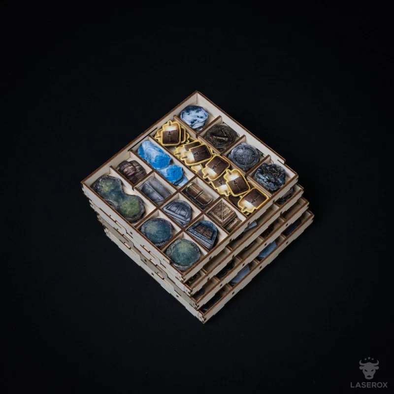 Frosthaven: Laserox Wooden Game Insert - Image 15