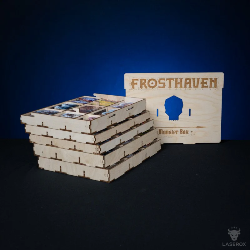 Frosthaven: Laserox Wooden Game Insert - Image 24