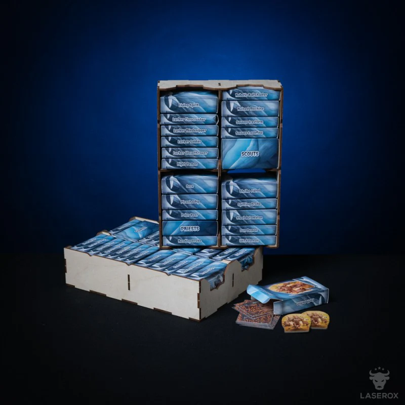 Frosthaven: Laserox Wooden Game Insert - Image 25