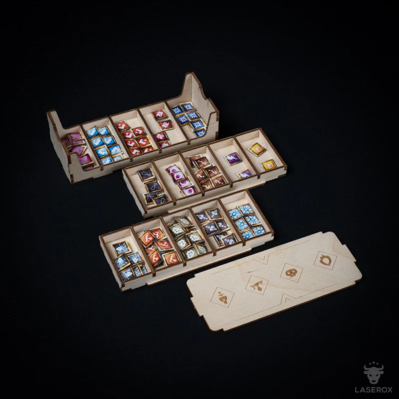 Frosthaven: Laserox Wooden Game Insert - Image 6