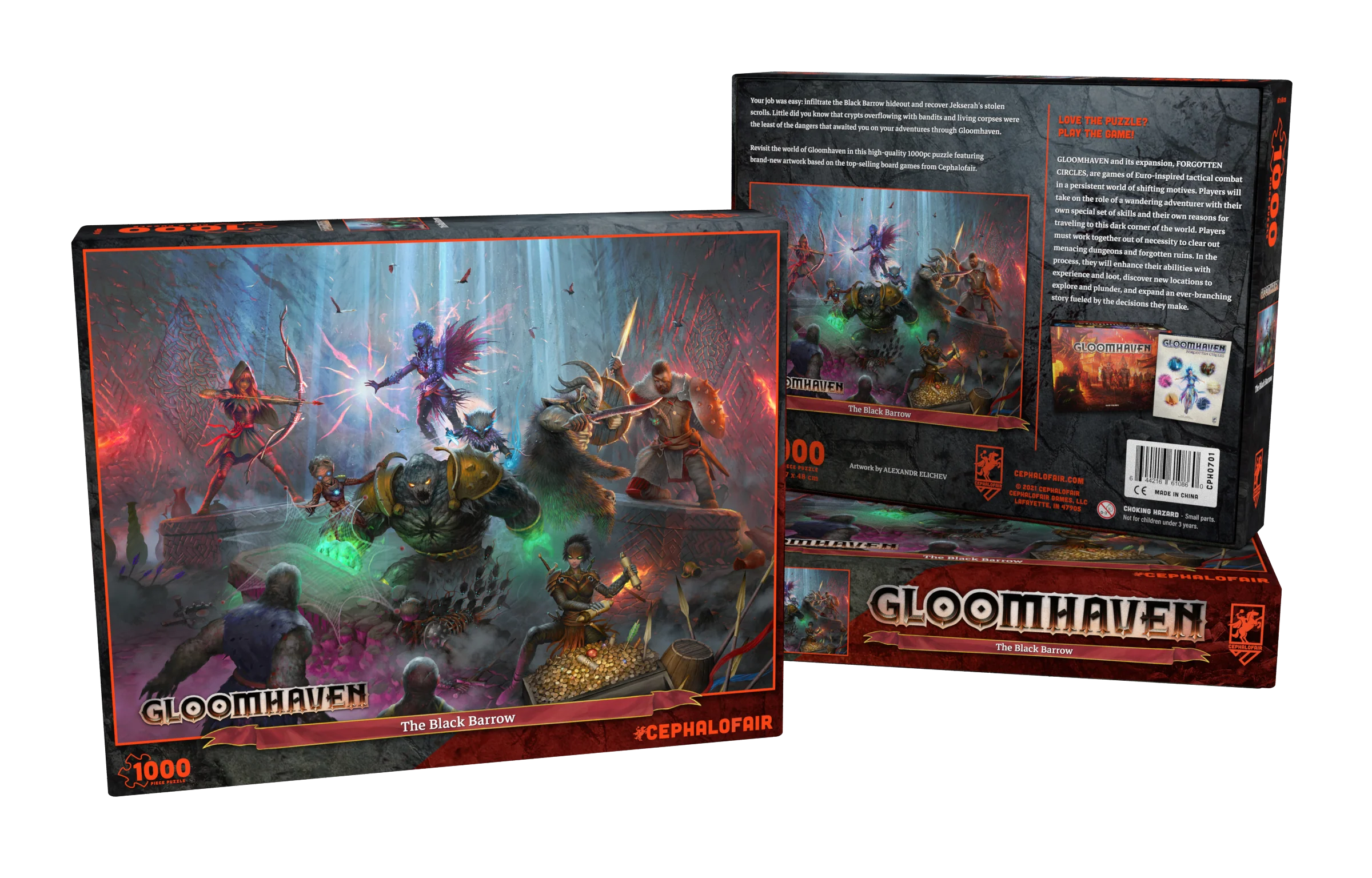 Gloomhaven 1000pc Puzzle: The Black Barrow - Image 7